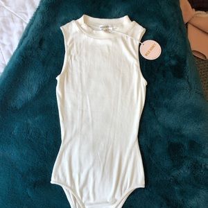 White Sheer Bodysuit